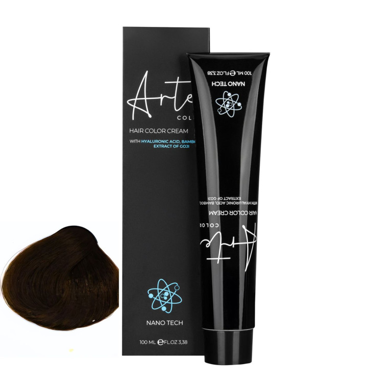ARTE COLOUR 6.73 Tmavá teplá čokoládová blond| Profesionální barva na vlasy 100 ml