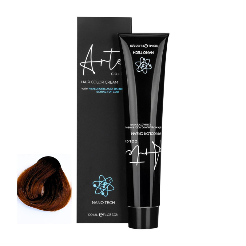 ARTE COLOUR 7.4 Střední měděná blond| Profesionální barva na vlasy 100 ml