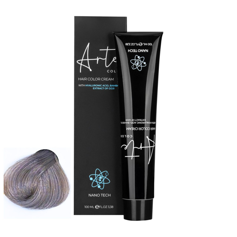 ARTE COLOUR 8.11 Intenzivní světlá popelavá blond| Profesionální barva na vlasy 100 ml