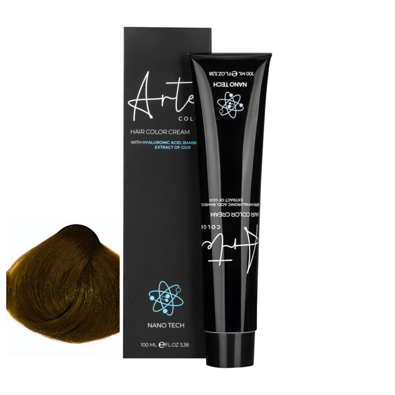 ARTE COLOUR 8.73 Světlá teplá čokoládová blond| Profesionální barva na vlasy 100 ml