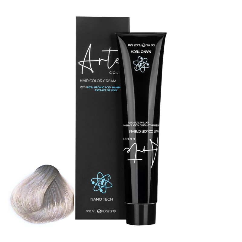 ARTE COLOUR 10.1 Platinová popelavá blond| Profesionální barva na vlasy 100 ml