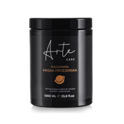 ARTE CARE Macadamia kadeřnická maska 1000 ml | Intenzivní výživa a hydratace vlasů