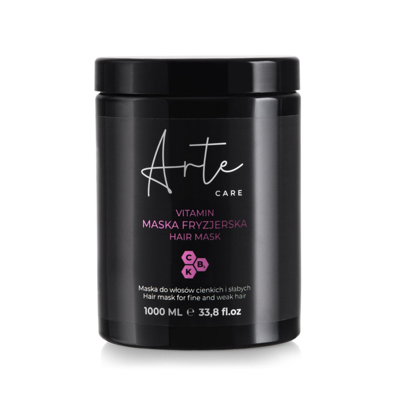 ARTE CARE Vitamínová maska na vlasy 1000 ml | Hydratace & regenerace