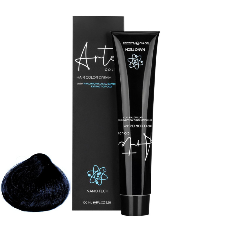 ARTE COLOUR 1.0 Černá | Profesionální barva na vlasy 100 ml