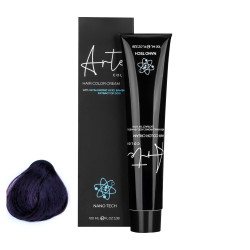 ARTE COLOUR 4.20 Středně fialovohnědá hnědá | Profesionální barva na vlasy 100 ml