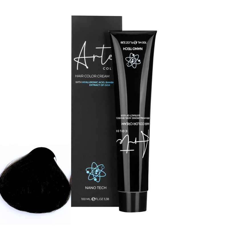 ARTE COLOUR 5.00 Intenzivní světle hnědá | Profesionální barva na vlasy 100 ml