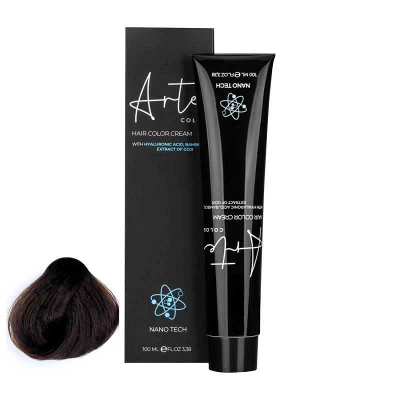 ARTE COLOUR 5.7 Světle čokoládová hnědá | Profesionální barva na vlasy 100 ml